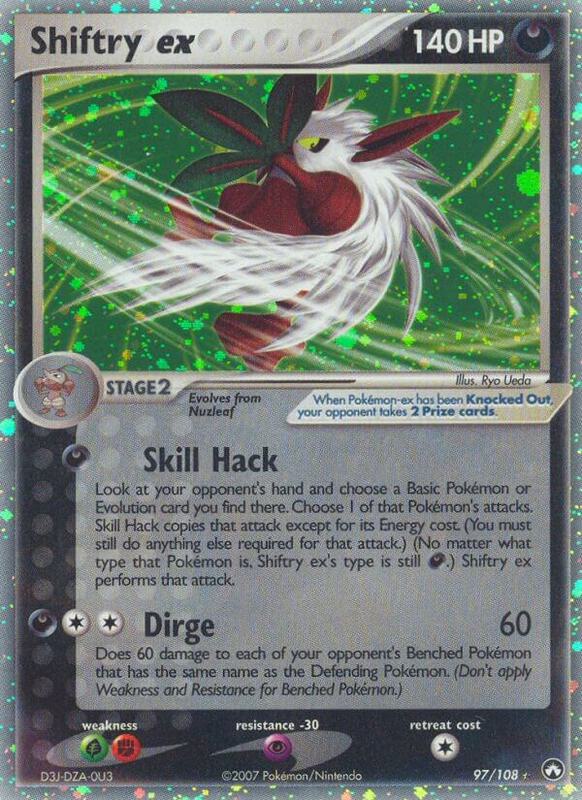 Shiftry ex - EX Power Keepers - #97