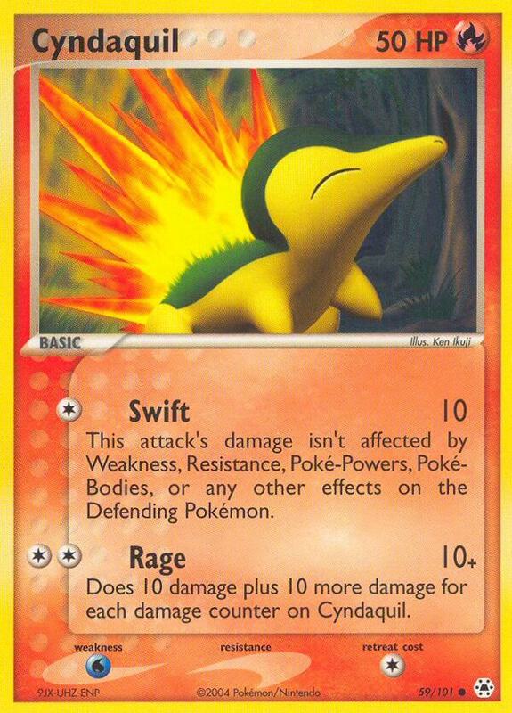 Cyndaquil - EX Hidden Legends - #59