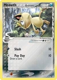 Meowth (Delta Species) - EX Holon Phantoms - #71