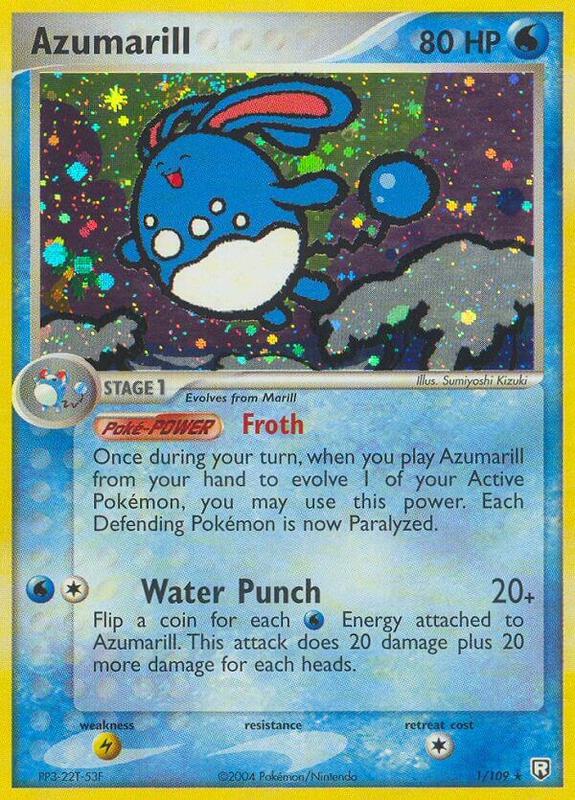 Azumarill - EX Team Rocket Returns - #1