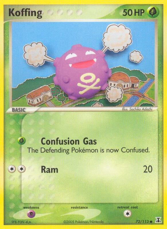 Koffing - EX Delta Species - #72