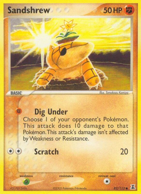 Sandshrew - EX Delta Species - #82