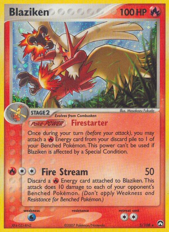 Blaziken - EX Power Keepers - #5