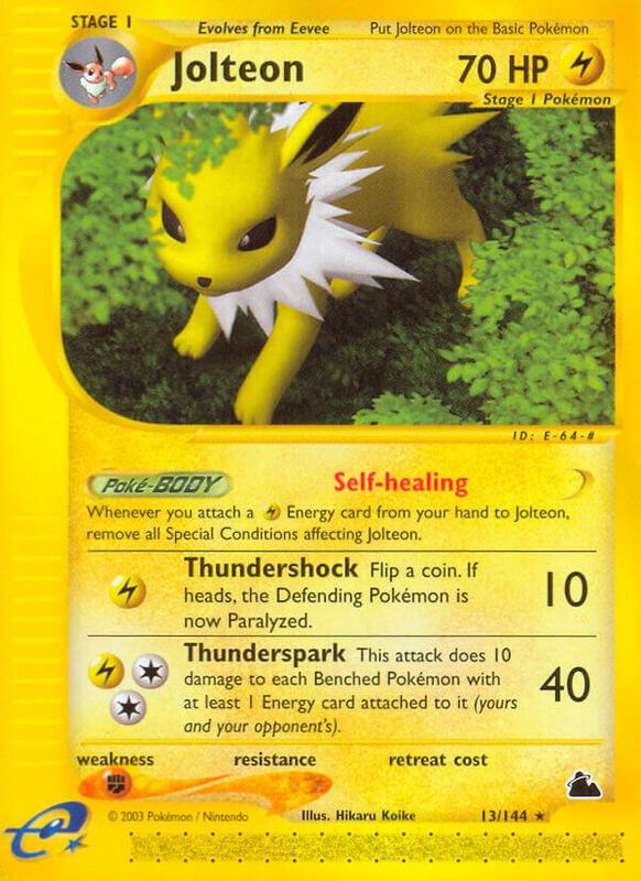 Jolteon - Skyridge - #13
