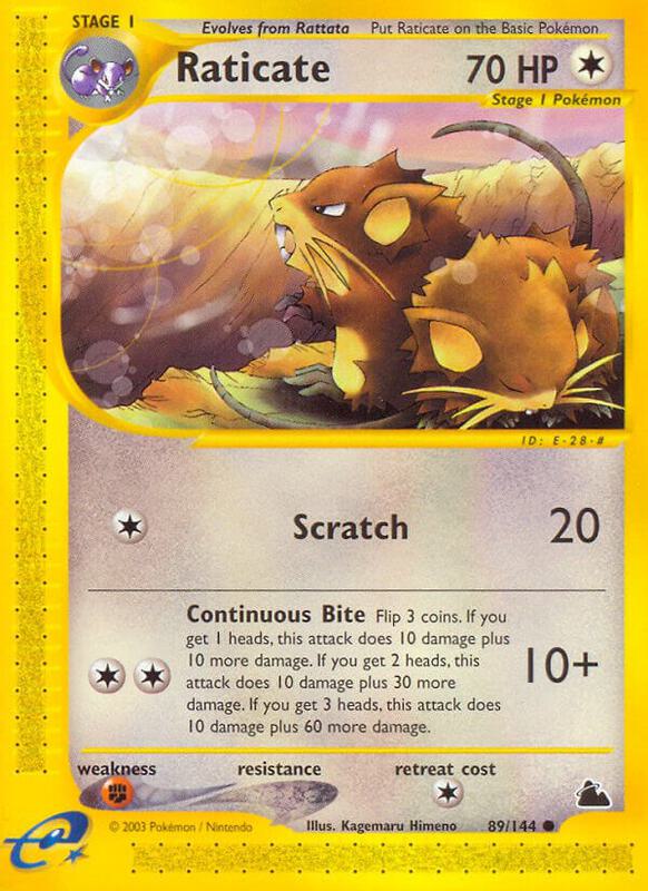 Raticate - Skyridge - #89