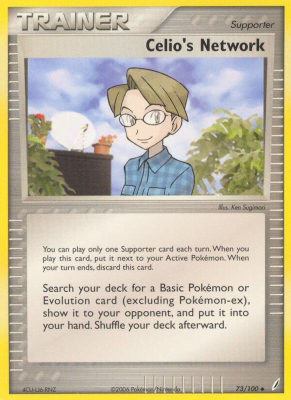 Celio's Network - EX Crystal Guardians - #73