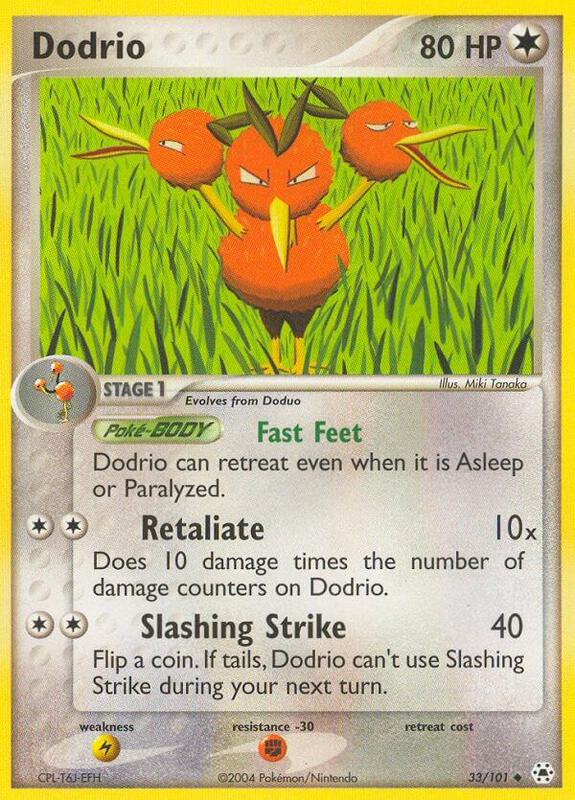 Dodrio - EX Hidden Legends - #33