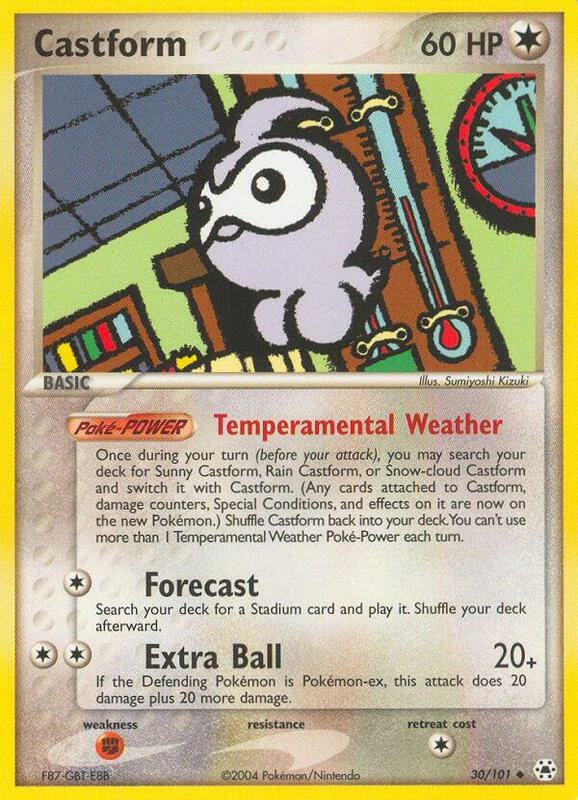 Castform - EX Hidden Legends - #30