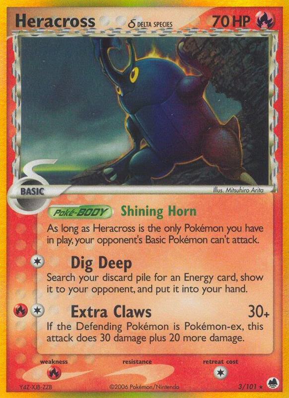 Heracross (Delta Species) - EX Dragon Frontiers - #3