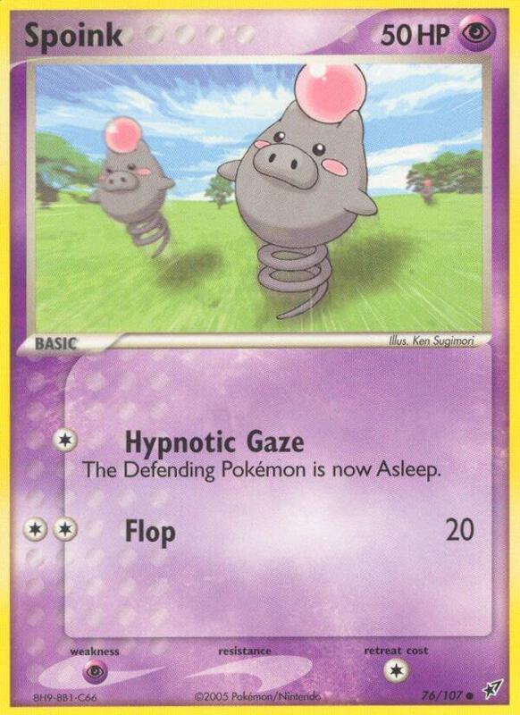 Spoink - EX Deoxys - #76