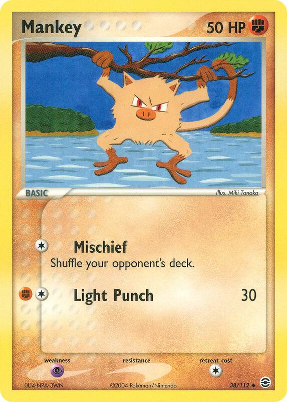 Mankey - EX FireRed & LeafGreen - #38