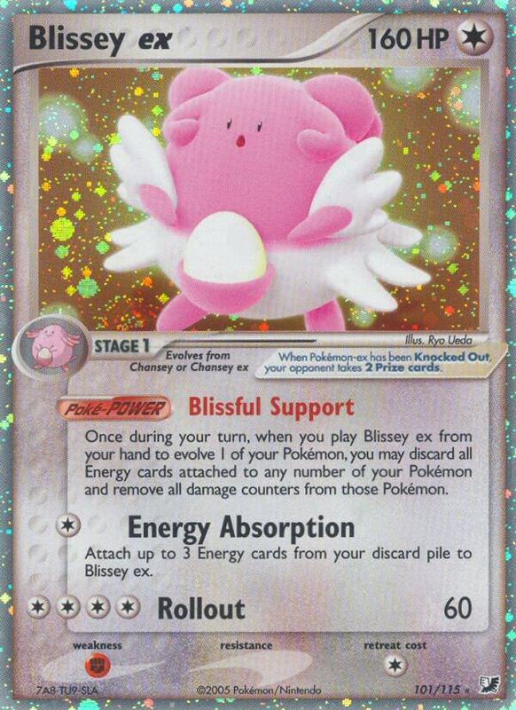 Blissey ex - EX Unseen Forces - #101