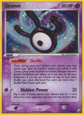 Unown (W) - EX Unseen Forces - #W