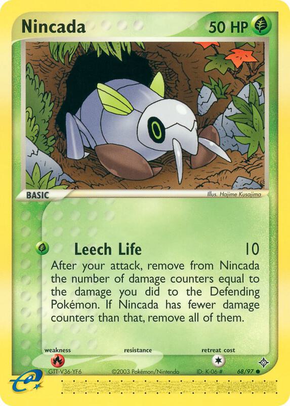 Nincada - EX Dragon - #68