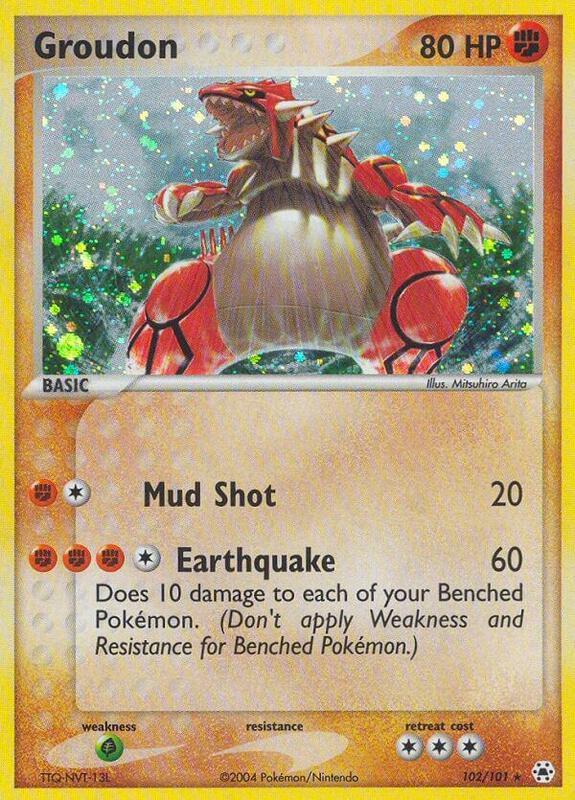 Groudon - EX Hidden Legends - #102