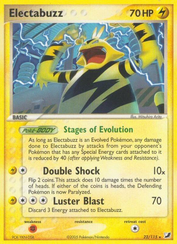 Electabuzz - EX Unseen Forces - #22