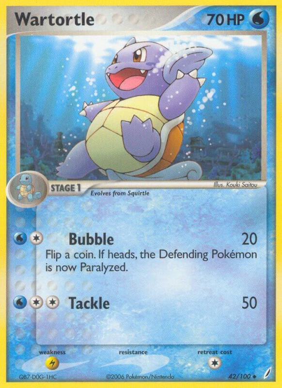 Wartortle - EX Crystal Guardians - #42