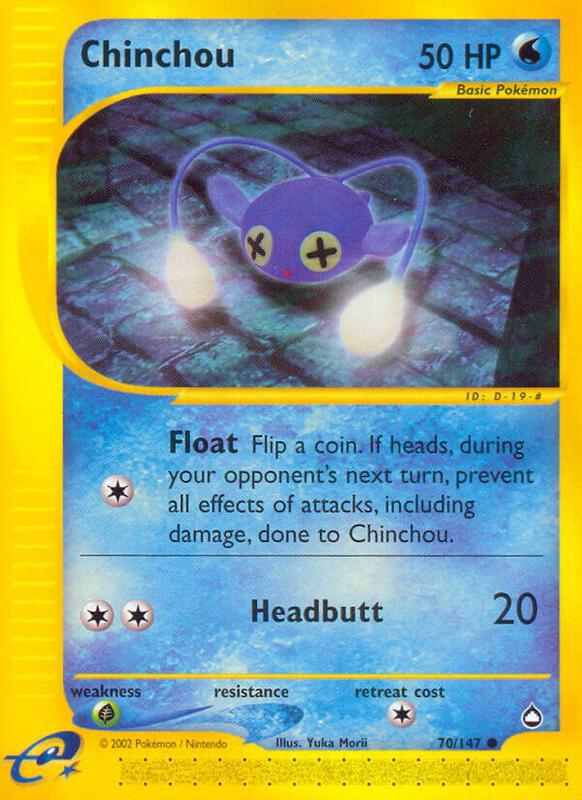 Chinchou - Aquapolis - #70