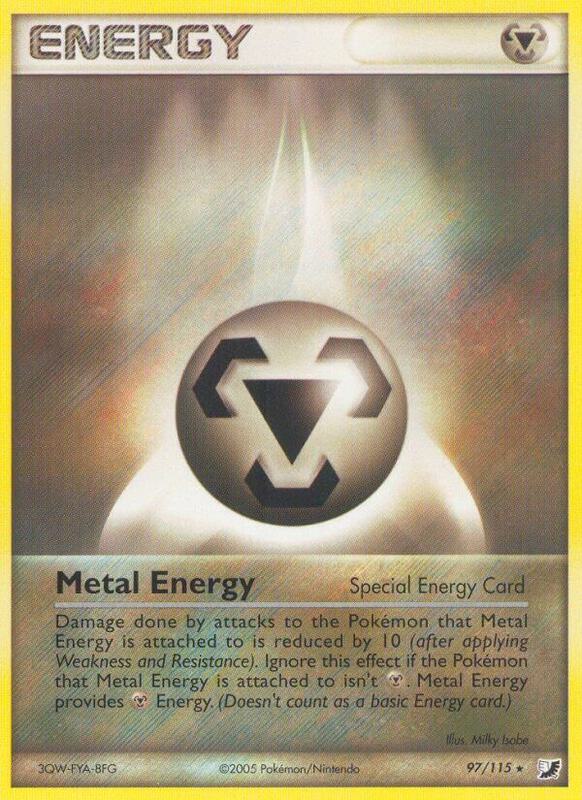 Metal Energy (Special) - EX Unseen Forces - #97