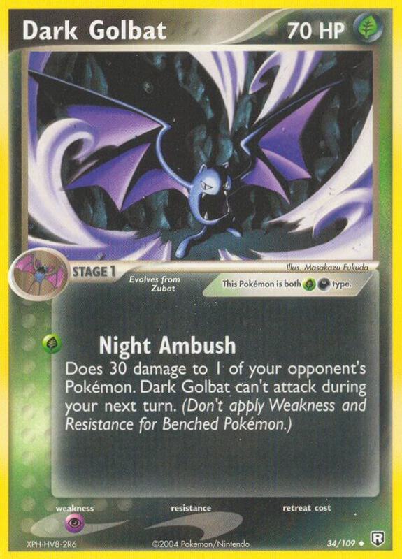 Dark Golbat - EX Team Rocket Returns - #34