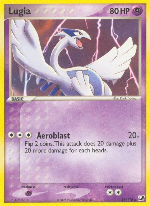 Lugia - EX Unseen Forces - #29