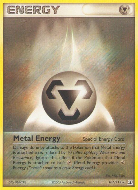 Metal Energy (Special) - EX Delta Species - #107