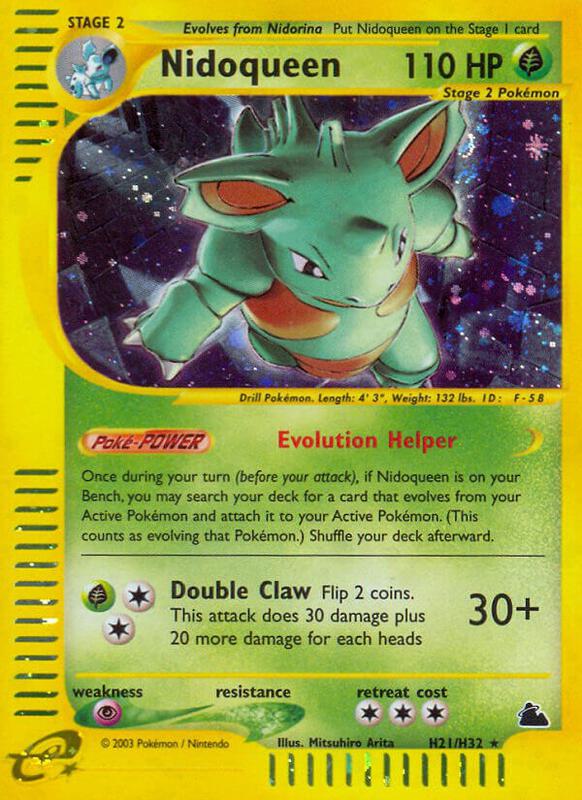 Nidoqueen - Skyridge - #H21