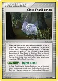 Claw Fossil - EX Holon Phantoms - #91