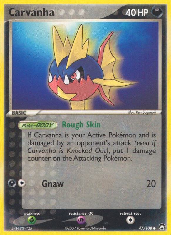 Carvanha - EX Power Keepers - #47