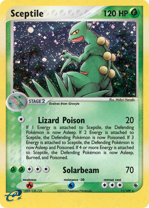 Sceptile - EX Ruby & Sapphire - #11