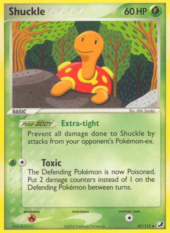 Shuckle - EX Unseen Forces - #47