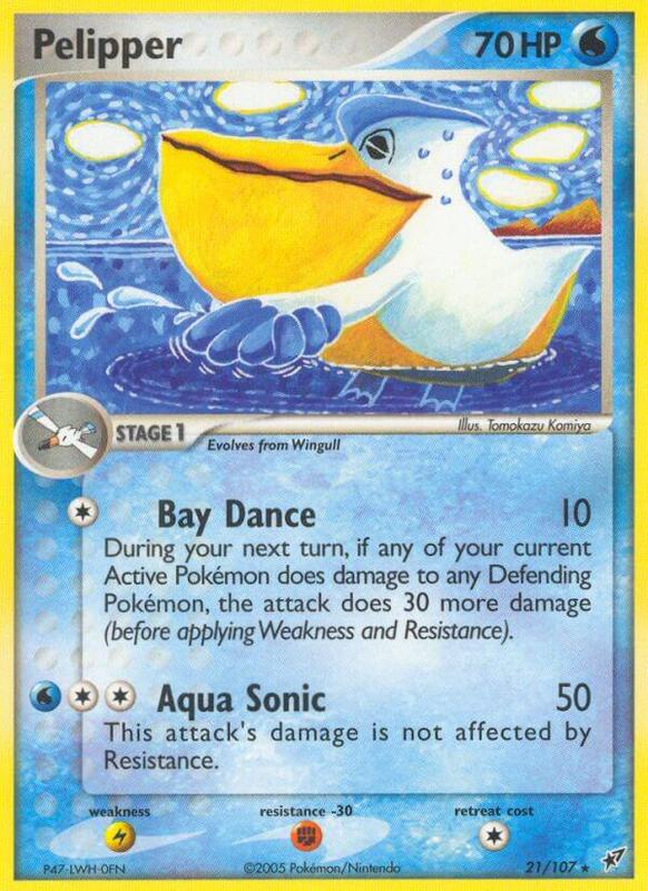 Pelipper - EX Deoxys - #21