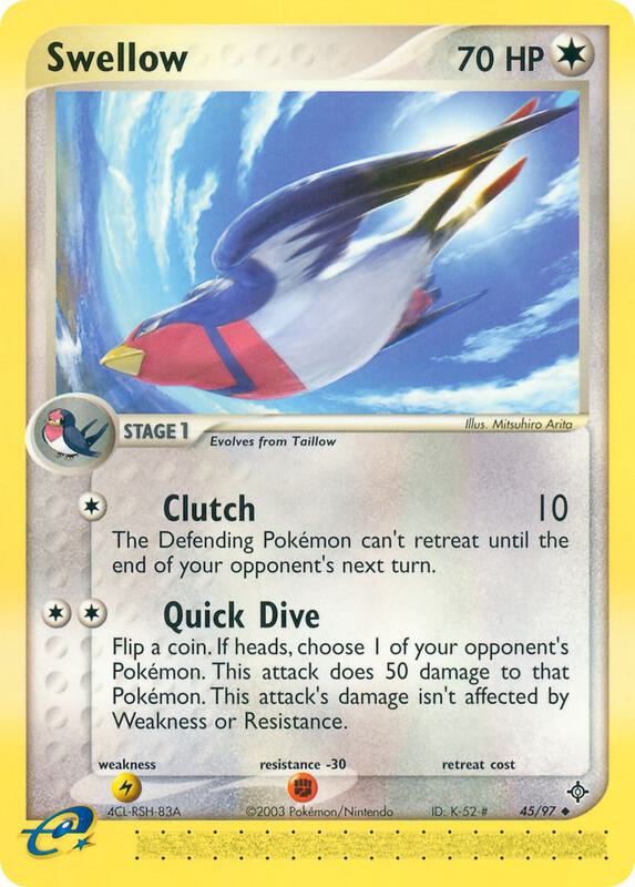 Swellow - EX Dragon - #45