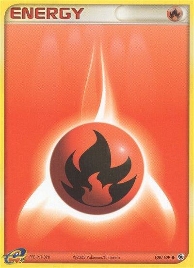 Fire Energy - EX Ruby & Sapphire - #108