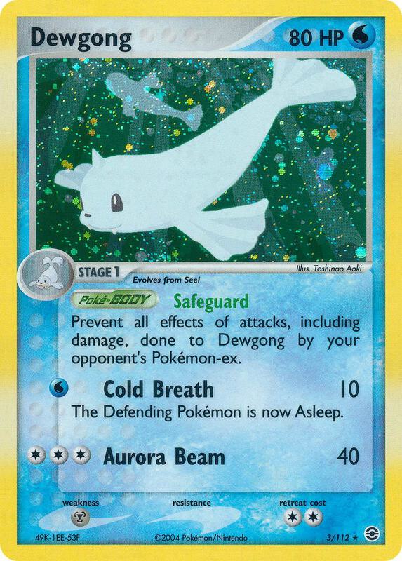 Dewgong - EX FireRed & LeafGreen - #3