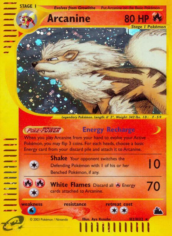 Arcanine - Skyridge - #H2