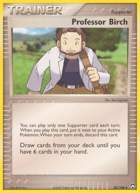Professor Birch - EX Power Keepers - #80