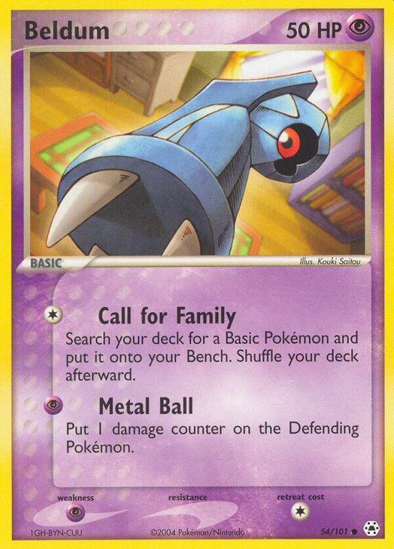 Beldum - EX Hidden Legends - #54