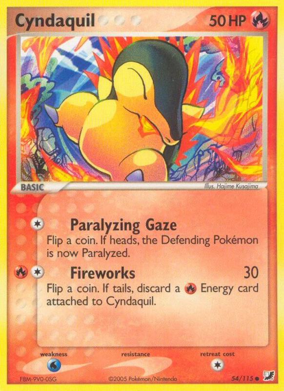 Cyndaquil - EX Unseen Forces - #54
