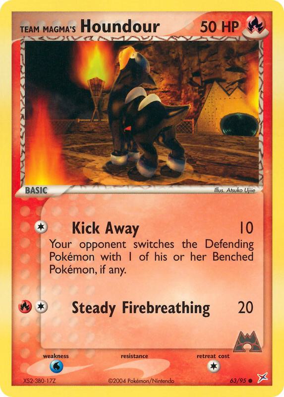 Team Magma's Houndour - EX Team Magma vs Team Aqua - #63