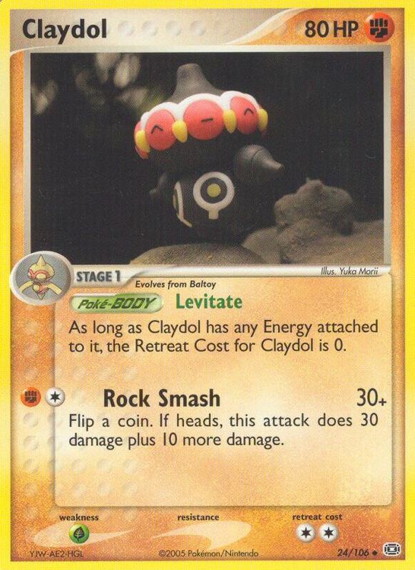 Claydol - EX Emerald - #24
