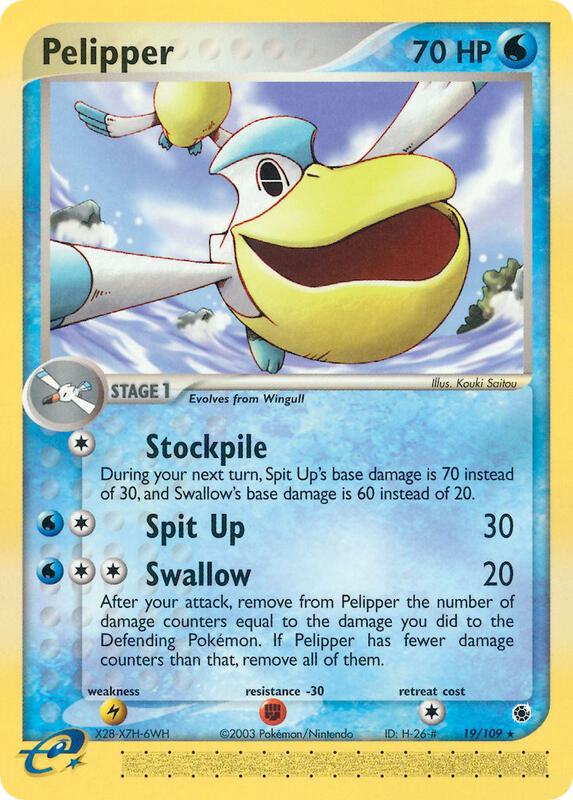 Pelipper - EX Ruby & Sapphire - #19