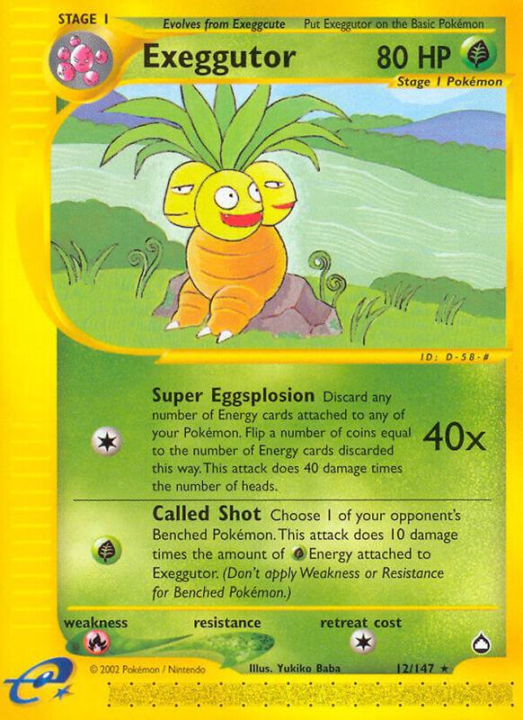Exeggutor - Aquapolis - #12