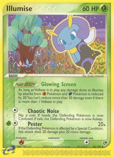 Illumise - EX Sandstorm - #38