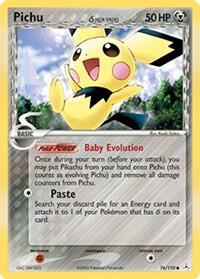 Pichu (Delta Species) - EX Holon Phantoms - #76