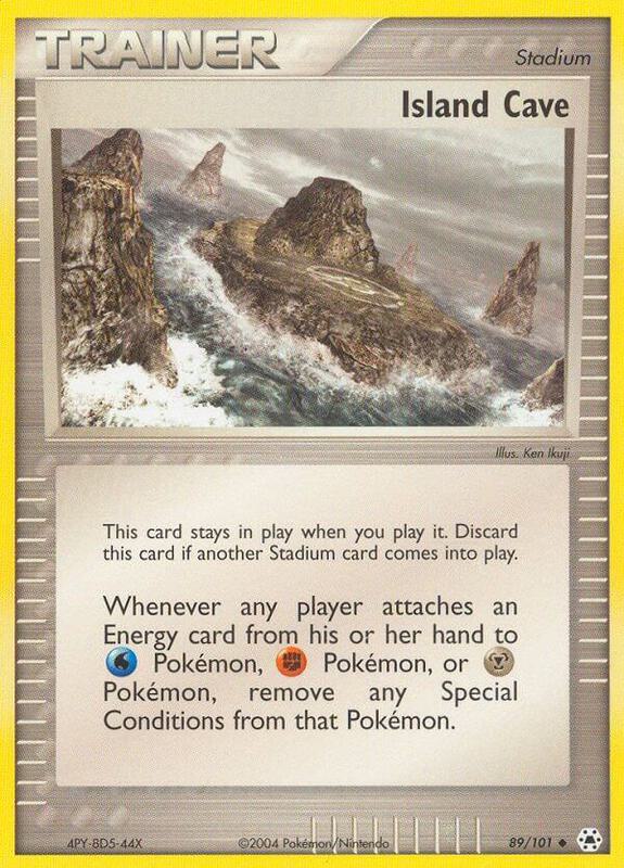 Island Cave - EX Hidden Legends - #89