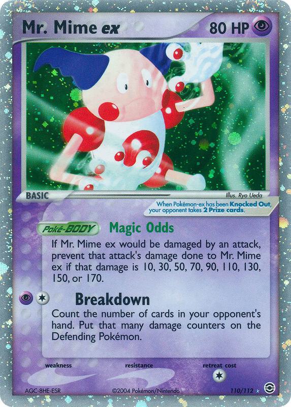 Mr. Mime ex - EX FireRed & LeafGreen - #110