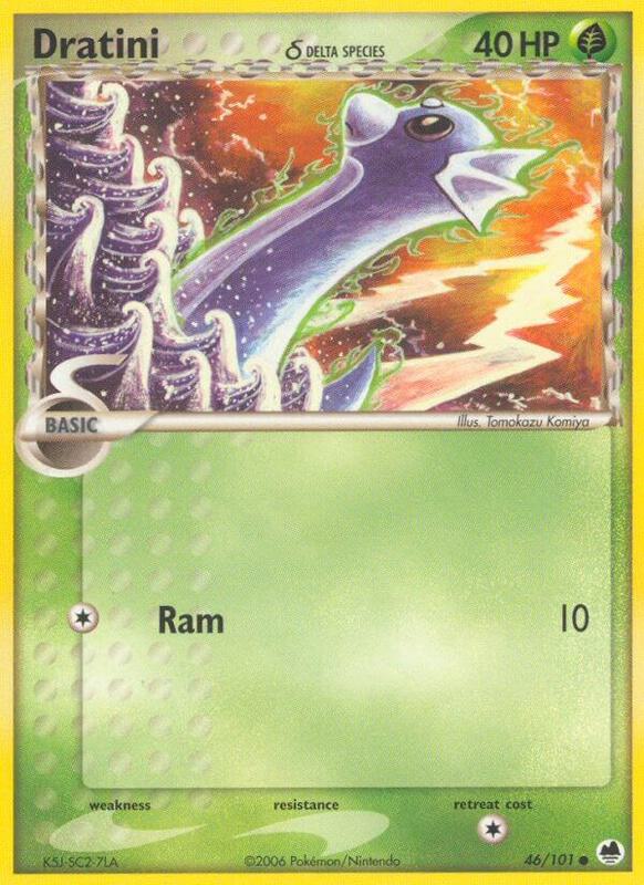 Dratini (Delta Species) - EX Dragon Frontiers - #46