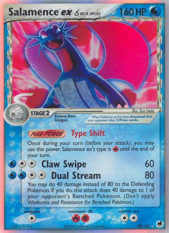 Salamence ex (Delta Species) - EX Dragon Frontiers - #98