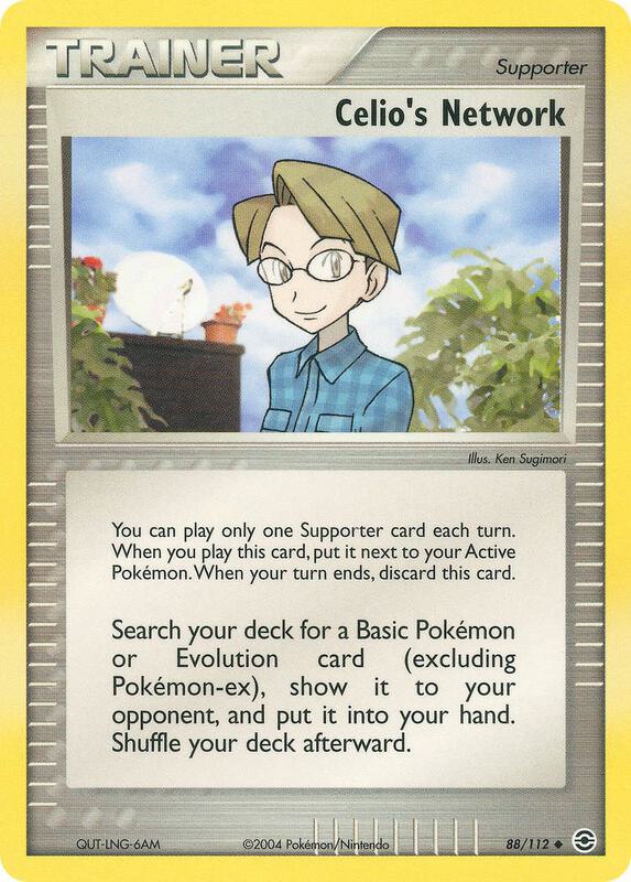 Celio's Network - EX FireRed & LeafGreen - #88